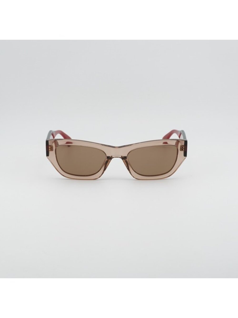 Gucci GG2116S 004 Sunglasses Transparent Brown Cat Eye Frame, Brown Lenses - Picture 6 of 11